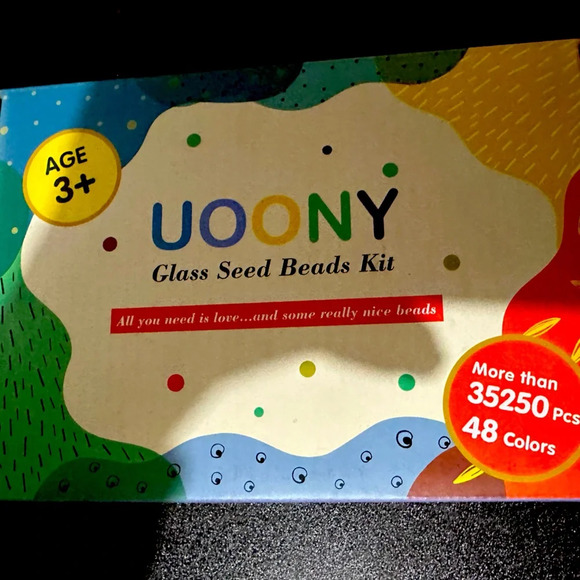 Other - NWT Bead Kit for Bracelet‎ Making - 48 colors, 35k pieces